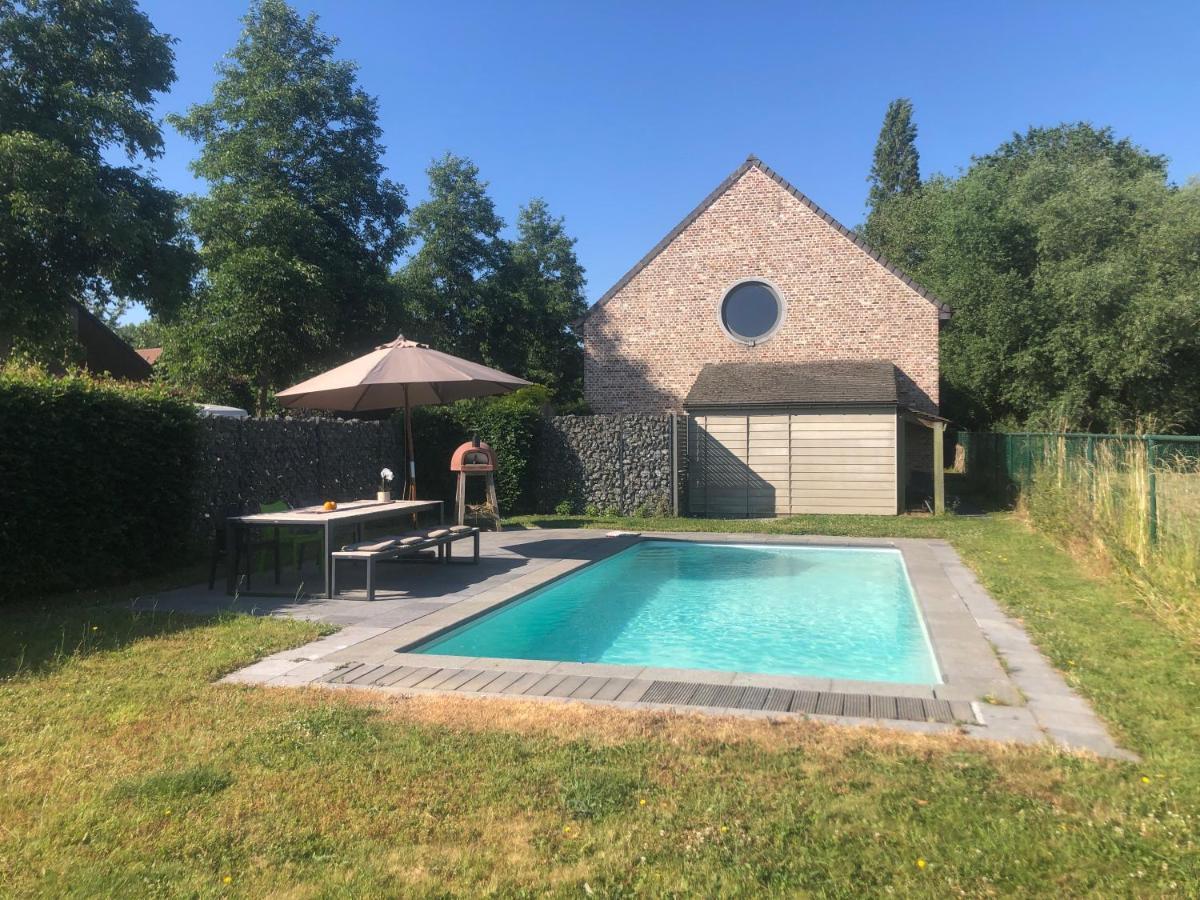 Landelijke Villa Met Zwembad En Gezellige Openhaard Zemst Exterior foto